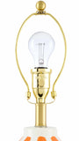 Isbergues Orange Table Lamp
