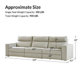 EliteNest Smart Modular Sofa Easy Assembly with Power Recliners