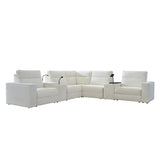 EliteNest Smart Reclining Theater Sofa with Speaker