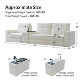 EliteNest Smart Reclining Theater Sofa with Speaker