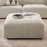 Memosa Modular Deep Seating Sectional Sofa - Cloud-Like Comfort with Memory Foam Cushions