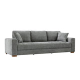 Morgan Large Three-Seater Cream Colored Couch