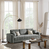 Morgan Large Three-Seater Cream Colored Couch