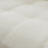 Morgan Large Three-Seater Cream Colored Couch