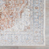 Emke Flat Pile Washable Rug - Clearance
