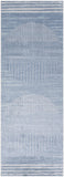 Thad Blue Washable Area Rug - Clearance