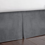 Vanessa Charcoal Bedskirt