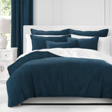 Vanessa Navy Coverlet Set