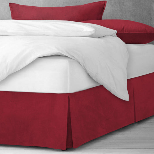 Vanessa Red Bedskirt
