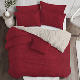 Vanessa Red Coverlet Set