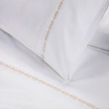 350TC Laurel Embroidered Border Sheet Set