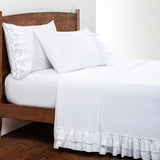 Savannah Ruffled 350TC Cotton Sateen Sheet Set