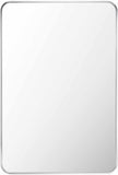 Sustinente Silver Gray Carved Mirror