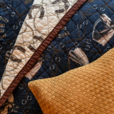 Saratoga Reversible Quilt Set