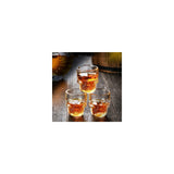 Set of 6 Skull Shot Glasses – 1.75 oz Glass Novelty Drinkware for Halloween Parties, Cocktail Bars & Home Decor