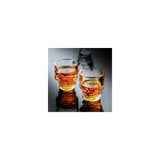 Set of 6 Skull Shot Glasses – 1.75 oz Glass Novelty Drinkware for Halloween Parties, Cocktail Bars & Home Decor