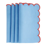 Scalloped Linen Napkins