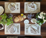 Beige Embroidery Napkins