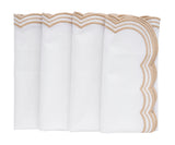 Scalloped Napkins - Embroidery Napkins