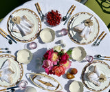 Scalloped Napkins - Embroidery Napkins