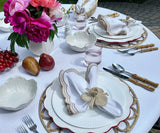 Scalloped Napkins - Embroidery Napkins