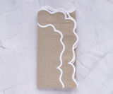 Beige Embroidery Napkins
