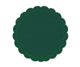 Green Cloth Placemats - Double Layered
