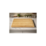Bamboo Wood Cutting Board: Large – (17.75” x 11.8”) Durable, Eco-Friendly Chopping Board