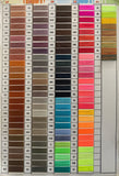 100% Linen Edge Embroidery Curtain (Set Of 2)