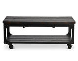 Sherlock Lift Top Cocktail Table with Casters