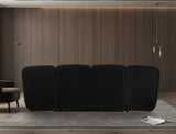 Shiloh Boucle Fabric Bed - Art Deco Elegance for Your Bedroom Retreat with Plush Upholstered Design