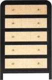Siena Chest: Elevate Your Bedroom with Elegant Ash Wood and Cane Design for Timeless Sophistication