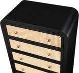 Siena Chest: Elevate Your Bedroom with Elegant Ash Wood and Cane Design for Timeless Sophistication