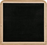 Siena Mirror - Elegant Mid-Century Design with Durable Ash Wood Frame and Striking Cane Detail