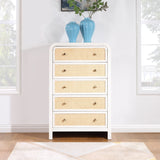 Siena Chest: Elevate Your Bedroom with Elegant Ash Wood and Cane Design for Timeless Sophistication