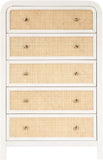 Siena Chest: Elevate Your Bedroom with Elegant Ash Wood and Cane Design for Timeless Sophistication