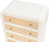 Siena Chest: Elevate Your Bedroom with Elegant Ash Wood and Cane Design for Timeless Sophistication