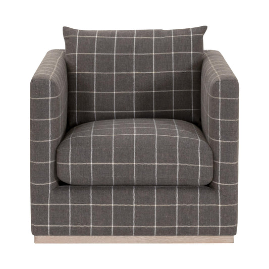 Siena Plinth Base Swivel Club Chair