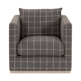 Siena Plinth Base Swivel Club Chair