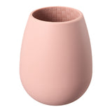 Unbreakable Silicone Stemless Wine Glassware | Set of 4 (Pink)
