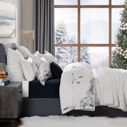 Ski Life Eucalyptus Bedding Set