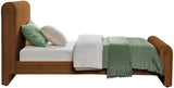 Sloan Velvet Bed: Luxurious Contemporary Design with Curved Headboard for Stunning Bedroom Makeover