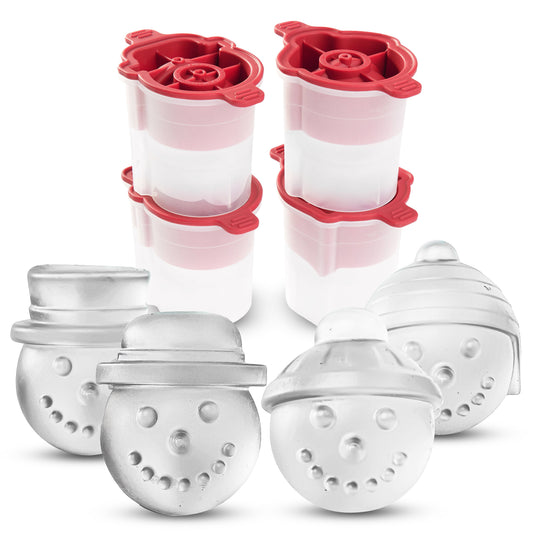 Snowman Ice Molds - Set of 4