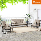 Chamber 3 Piece Outdoor Furniture Set with Sunbrella® Cushions