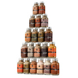 Large Gourmet Smokehouse BBQ Spice Rub Set Grilling Gift Set, 1.25oz Each