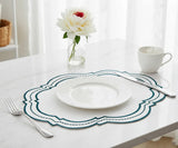 Oval Placemats Set of 4 - Cotton Placemats