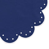Navy and White Trim Placemats