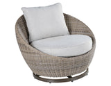 Adeline Patio 3-Pack (Round Side Table &  2 Swivel Accent Chairs)