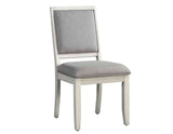 Canova 5-Piece Gray Marble Dining Set (Table & 4 Side Chairs)