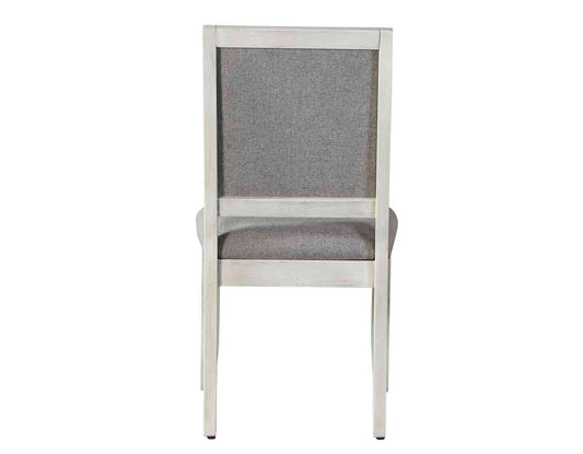 Canova 5-Piece 78-inch Gray Marble Dining Set (Table & 4 Side Chairs)